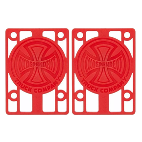 Podkładki Independent - Riser Pads 1/8 (red)
