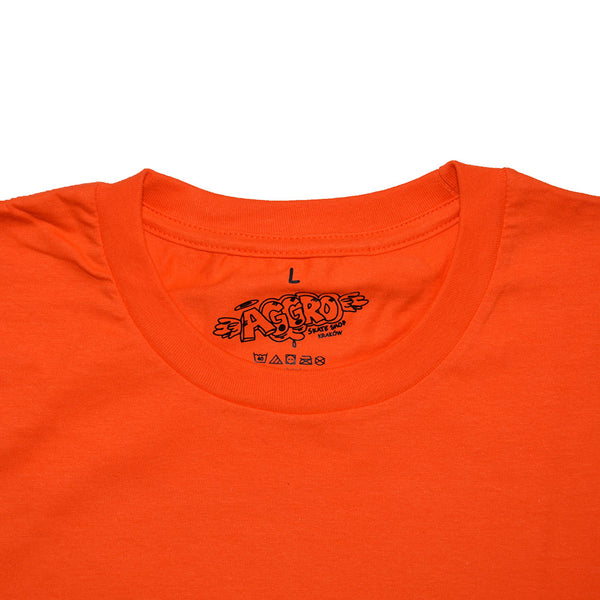 Koszulka Aggro Skateshop GG Logo Orange